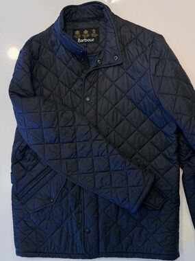 Barbour Chelsea Flyweight Quilted Jacket – Navy (Large)